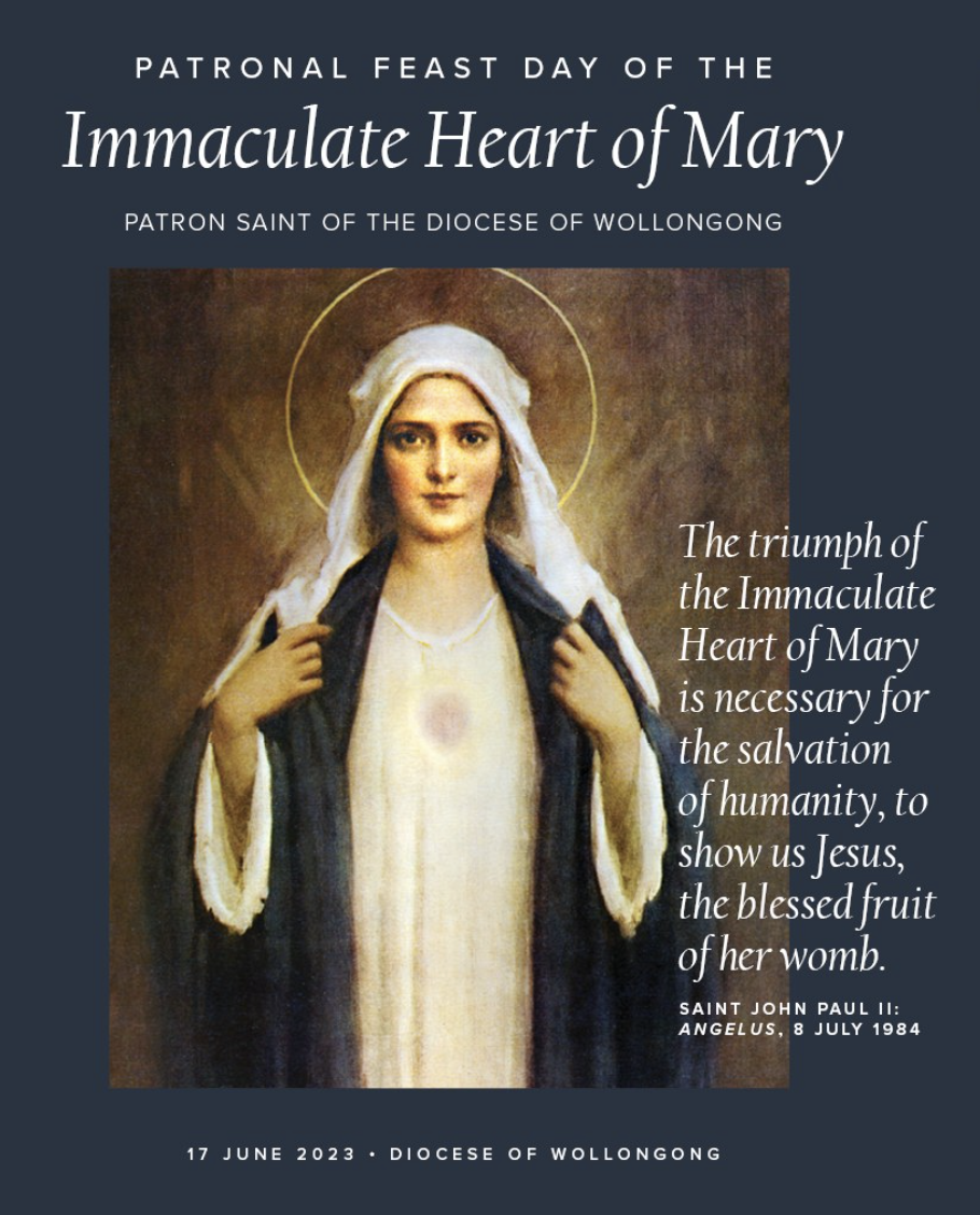 Feast of immaculate on sale heart of mary